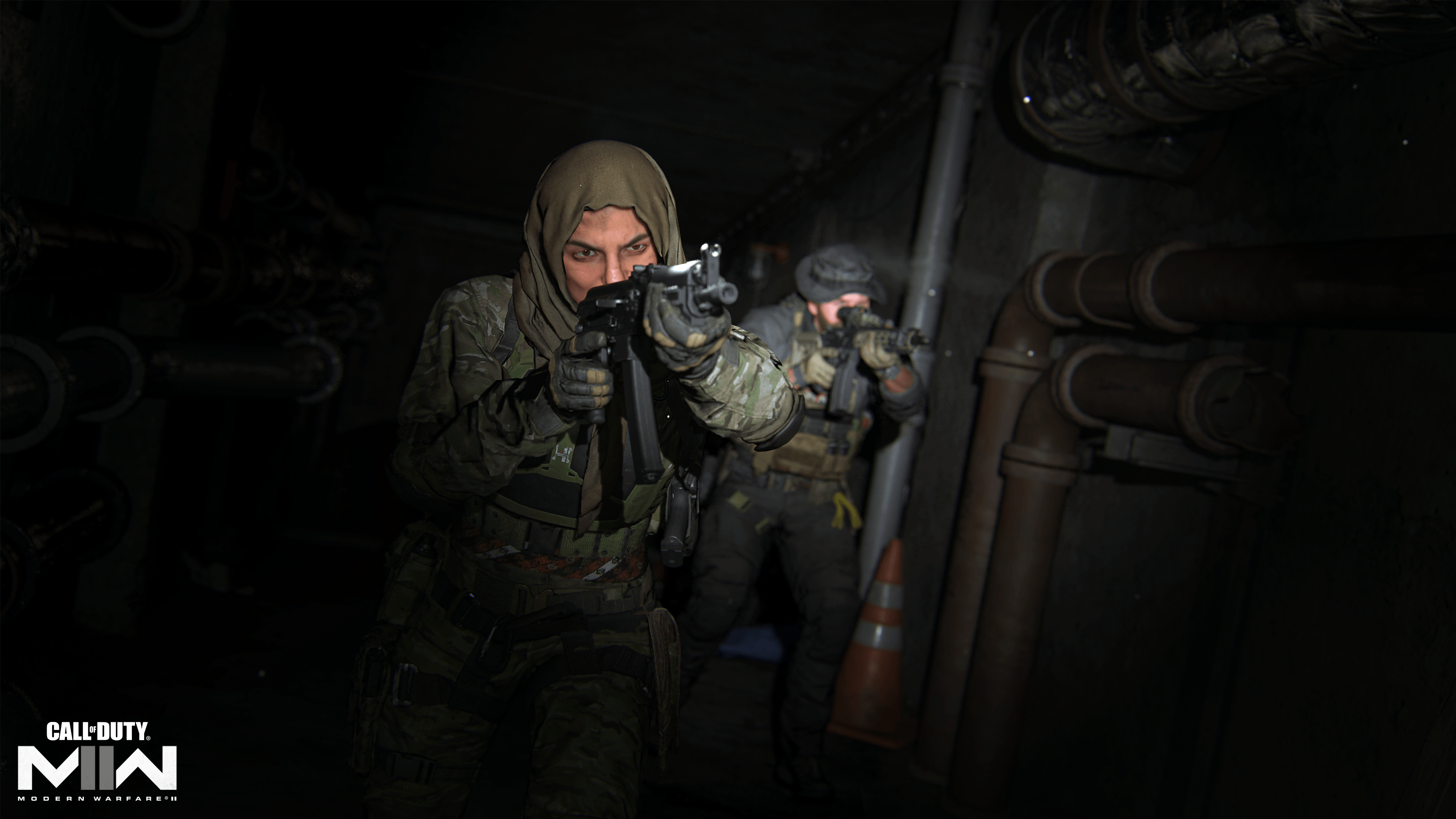 Farah Karim (Claudia Doumit) takes part in a raid in Call of Duty: Modern Warfare II (2022), Activision