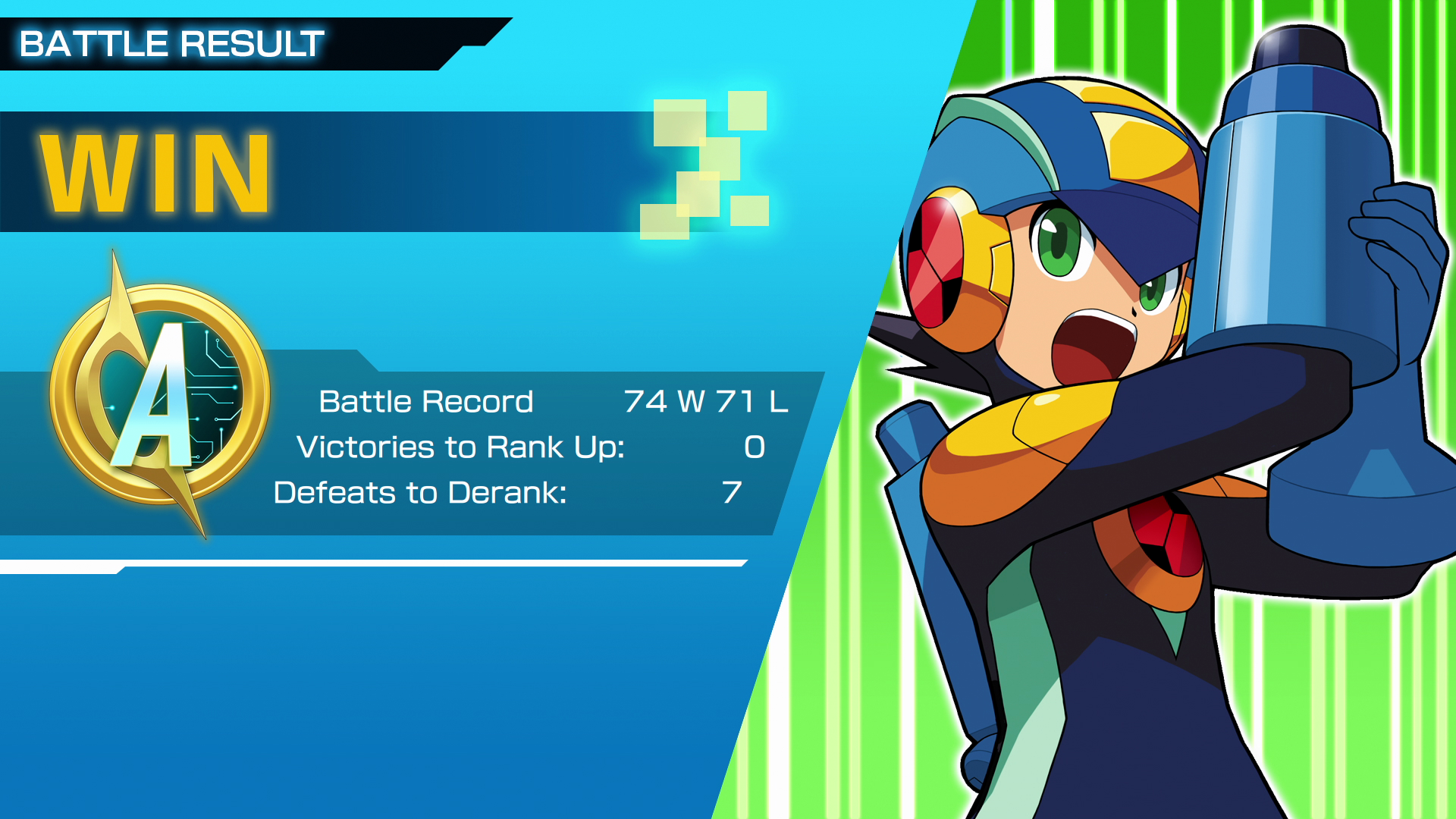 MegaMan.EXE stands victorious in Mega Man Battle Network Legacy Collection (2023), Capcom
