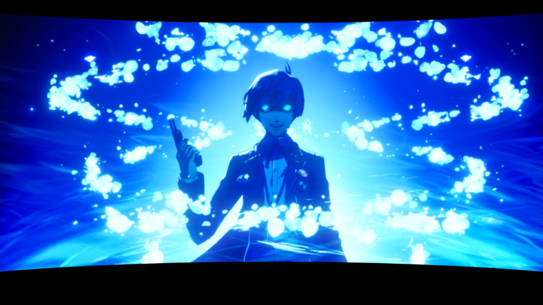 Protagonist Makoto Yuki (Akira Ishida) channels his Persona in Persona 3 Reload (2024), Atlus USA