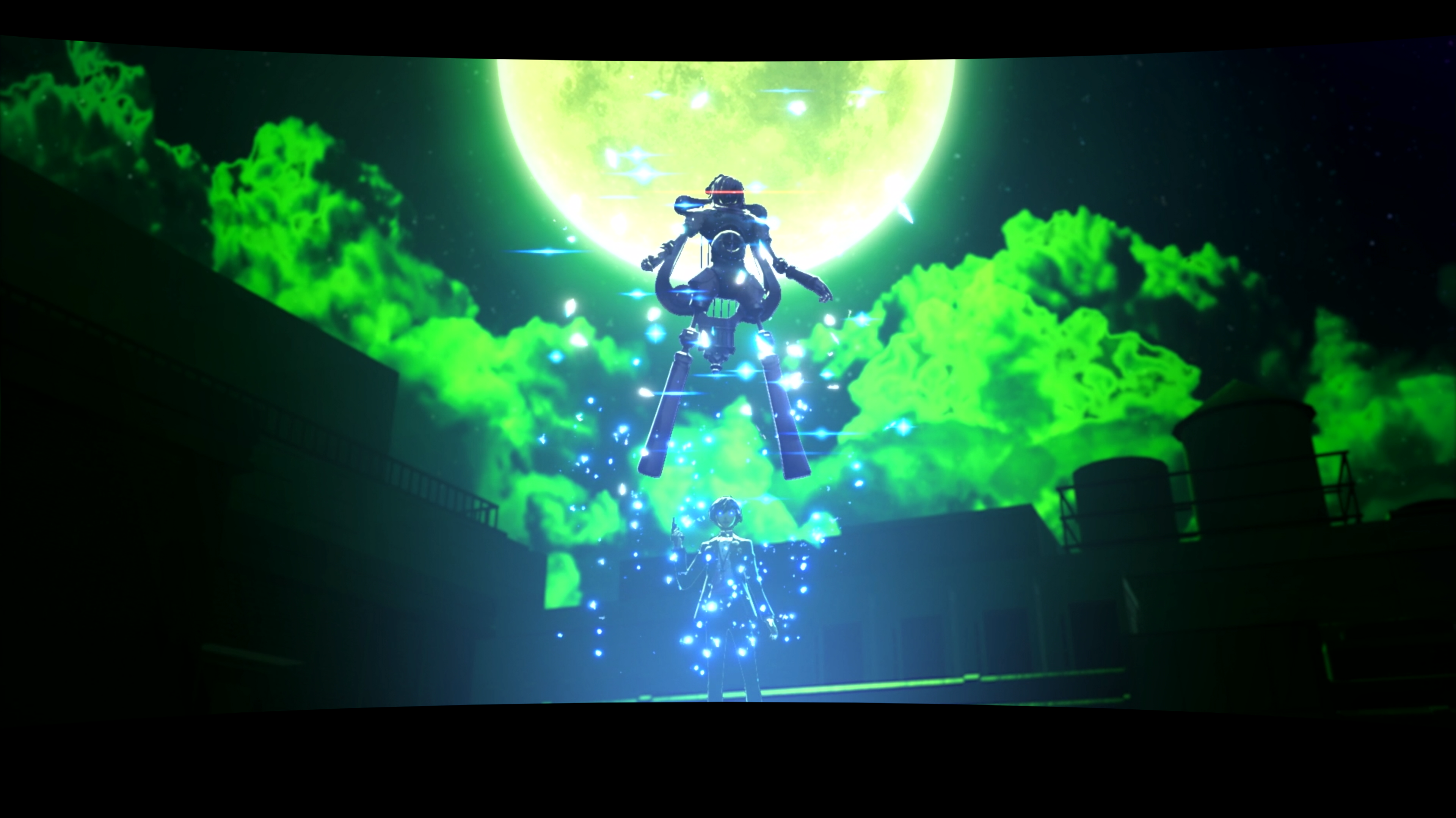 Protagonist Makoto Yuki (Akira Ishida) summons his Persona, Orpheus, in Persona 3 Reload (2024), Atlus USA