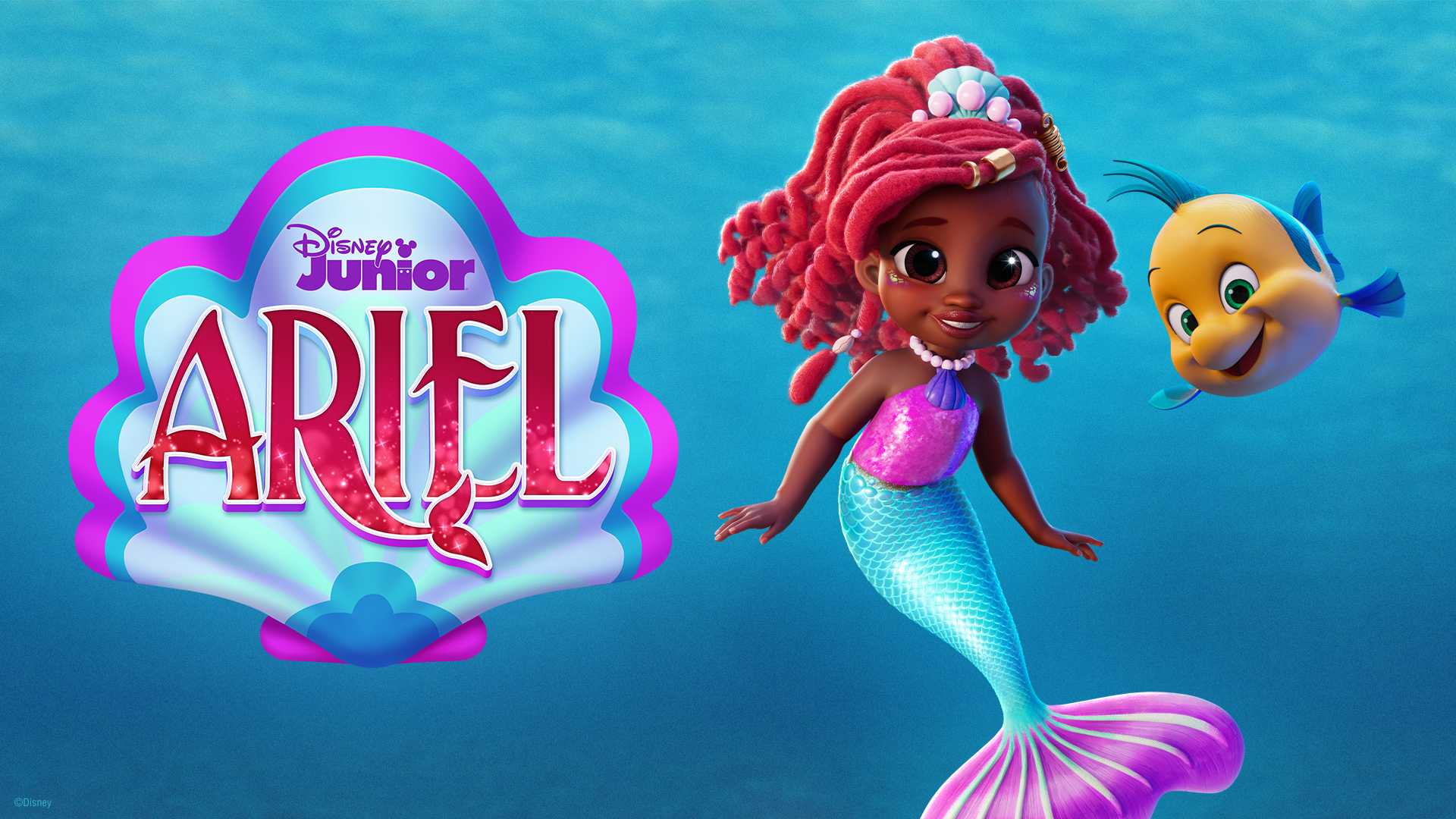 Key Art for Disney Junior's Ariel (2024), Disney