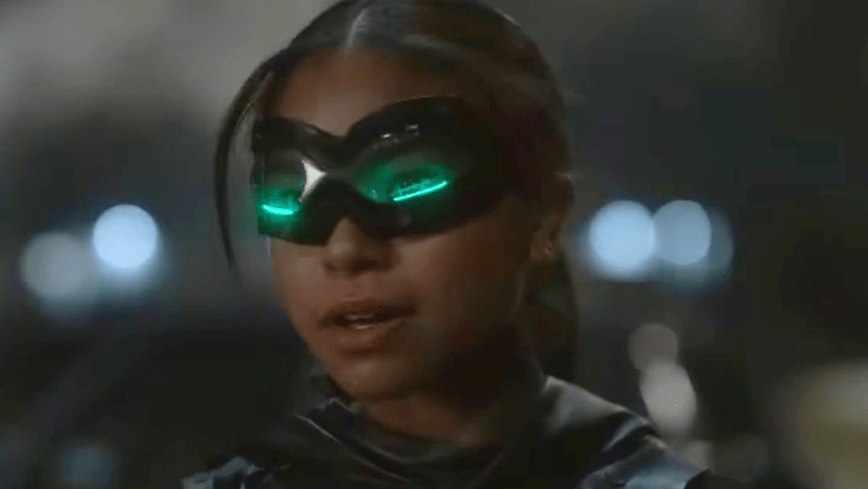 Carrie Kelley (Navia Robinson) rescues the titular team in Gotham Knights Season 1 Episode 1 "Pilot" (2023), The CW