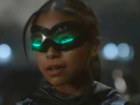 Carrie Kelley (Navia Robinson) rescues the titular team in Gotham Knights Season 1 Episode 1 "Pilot" (2023), The CW
