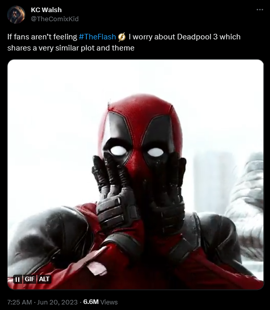 Cine Updates on X: From the studio that killed #IronMan. And #Thanos.  Twice. #Deadpool3 gets yet another playful poster inspired by #FreeGuy!   / X