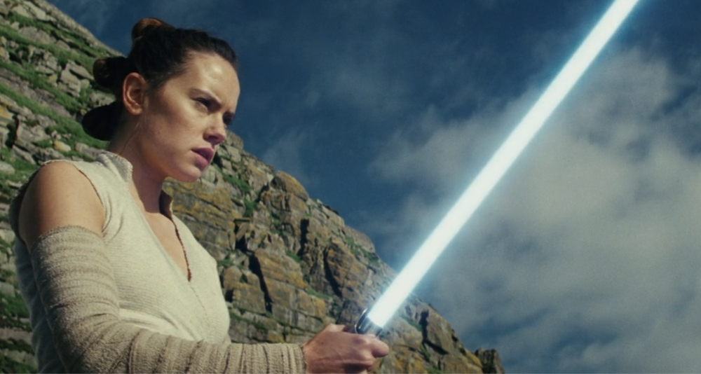 Daisy Ridley como Rey em Star Wars: The Last Jedi (2017), Lucasfilm