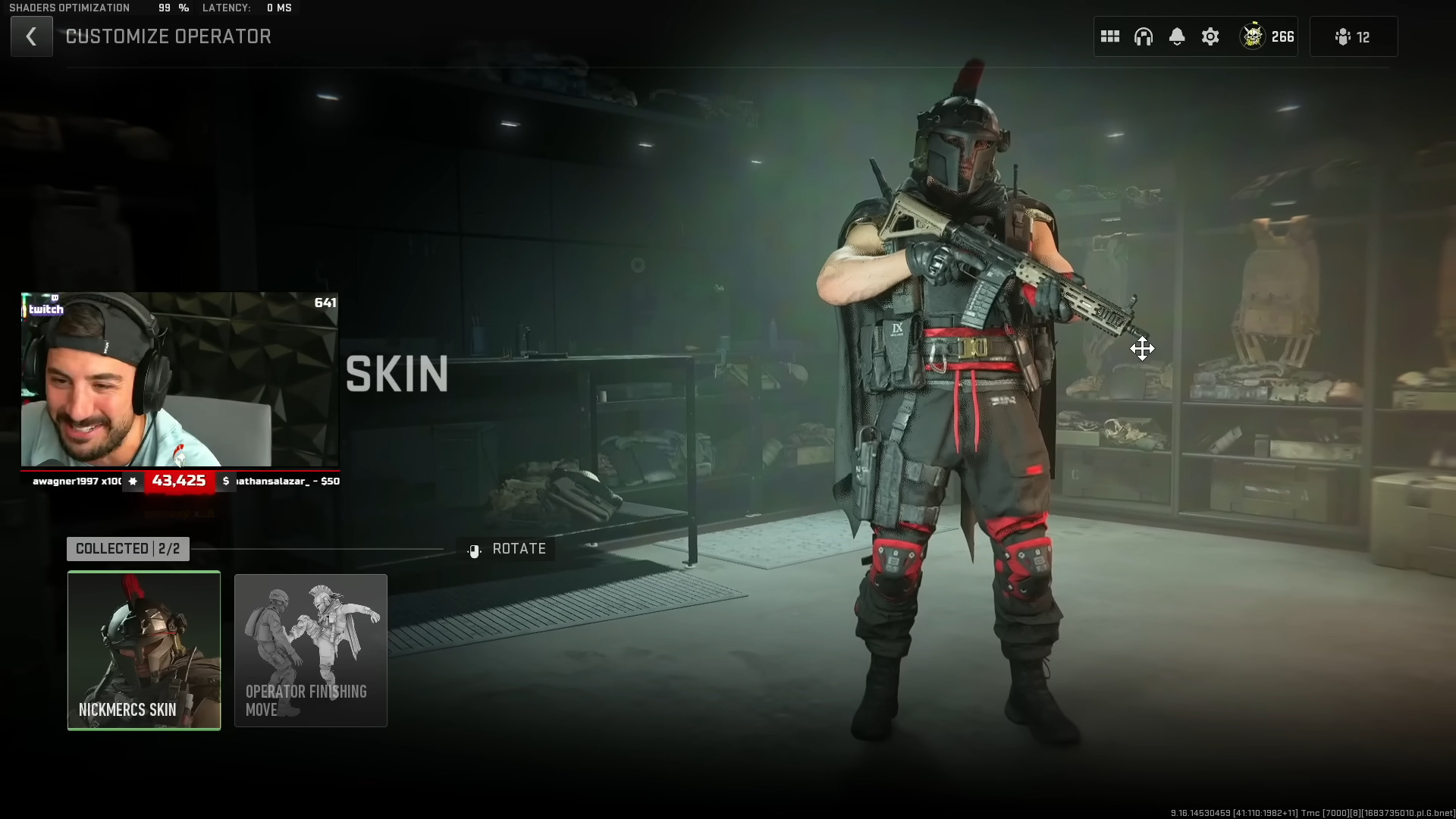 Nickmercs is ecstatic at seeing his own skin in Call of Duty: Modern Warfare II (2022), Activision Blizzard