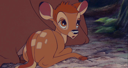 Bambi is born in Bambi (1942), Walt Disney Productions