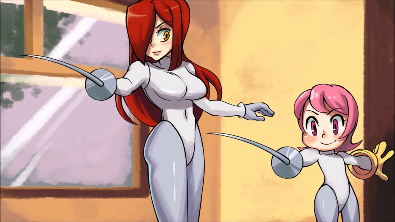 Parasoul takes Umbrella under her wing in Skullgirls: 2nd Encore (2013), Autumn Games
