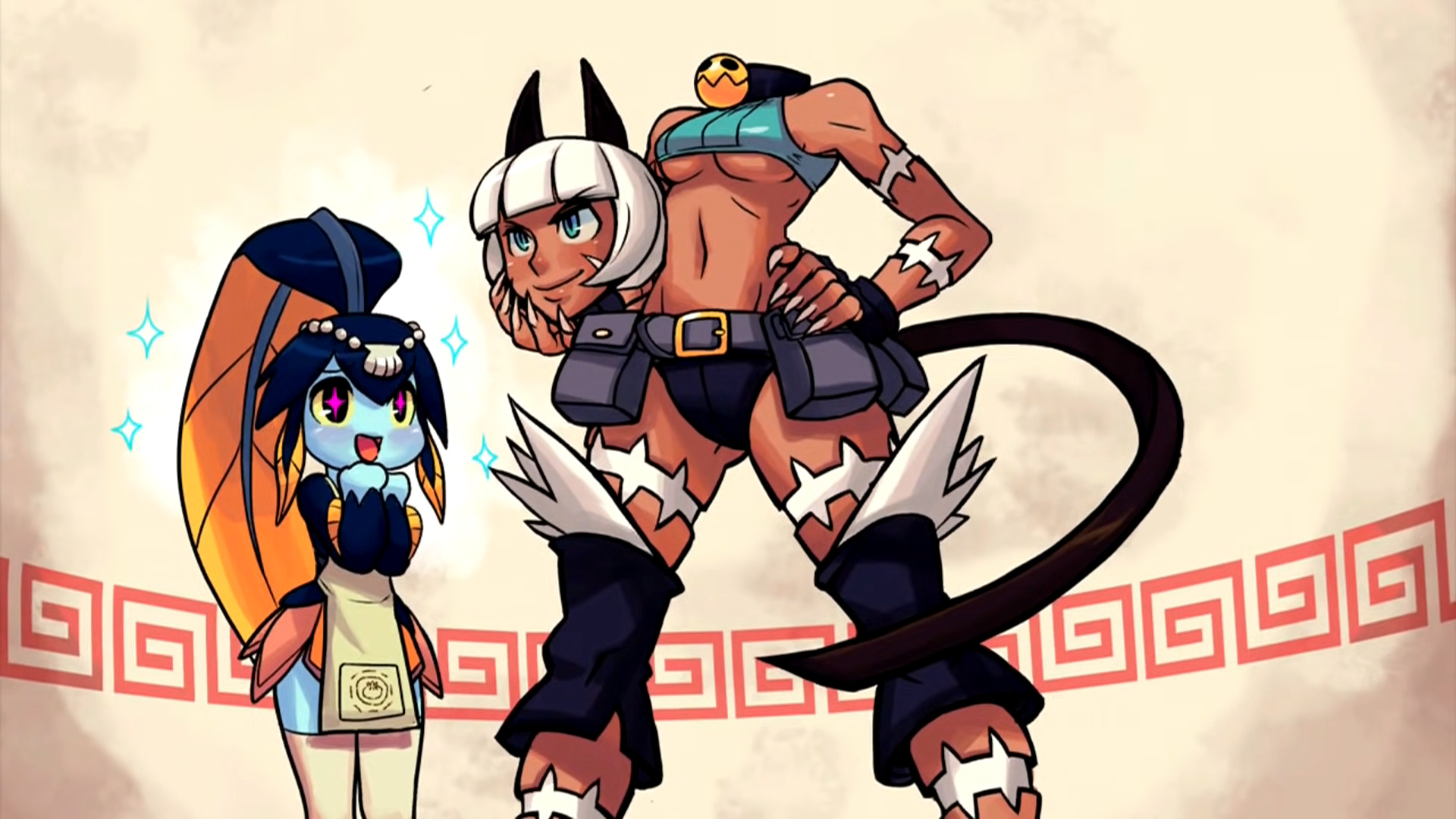 Ms. Fortune saves Minette in Skullgirls: 2nd Encore (2013), Autumn Games