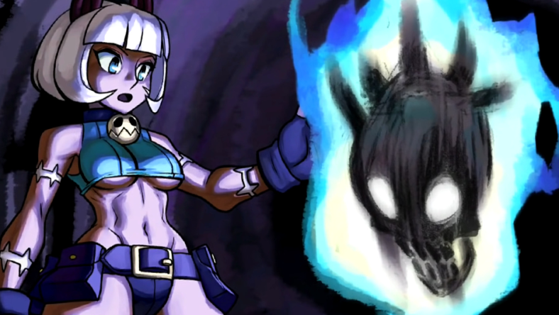 Ms. Fortune obtains the Skull Heart in Skullgirls: 2nd Encore (2013), Autumn Games