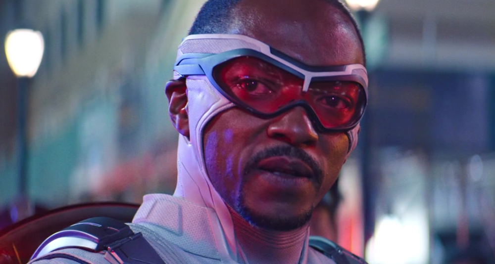 Sam Wilson (Anthony Mackie) takes up the mantle of Captain America in The Falcon and the Winter Soldier Season 1 Episode 8 "One World, One People" (2023), Marvel Entertainment