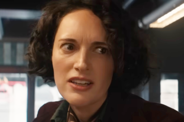 Helena Shaw (Phoebe Waller-Brdige) berates Indiana Jones (Harrison Ford) in Indiana Jones and the Dial of Destiny (2023), Lucasfilm