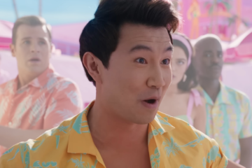 Ken 2 (Simu Liu) steps up to Ken (Ryan Gosling) in Barbie (2023), Warner Bros. Pictures