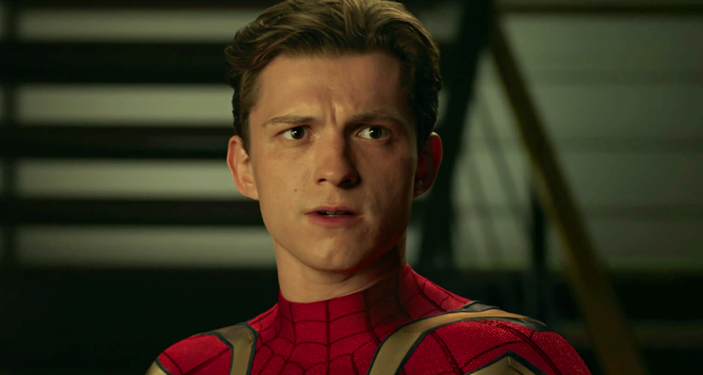 Peter Parker (Tom Holland) tunes into his Spider-Sense in Spider-Man: No Way Home (2021), Marvel Entertainment