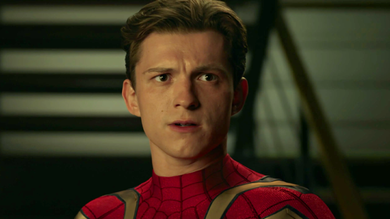 Peter Parker (Tom Holland) tunes into his Spider-Sense in Spider-Man: No Way Home (2021), Marvel Entertainment