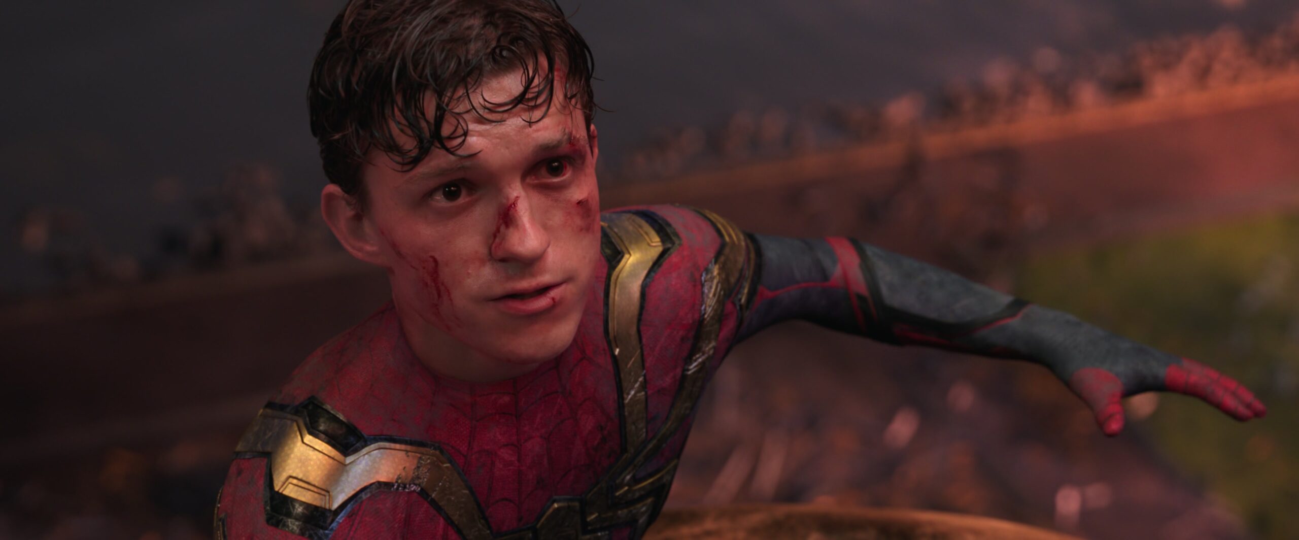 Peter Parker (Tom Holland) asks Doctor Strange (Benedict Cumberbatch) to make everyone forget who he is in Spider-Man: No Way Home (2021), Marvel Entertainment