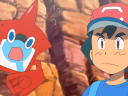 Ash and Rotom prepare to fight in Pikachu vs. Golurk | Pokémon the Series: Sun & Moon—Ultra Legends | Official Clip