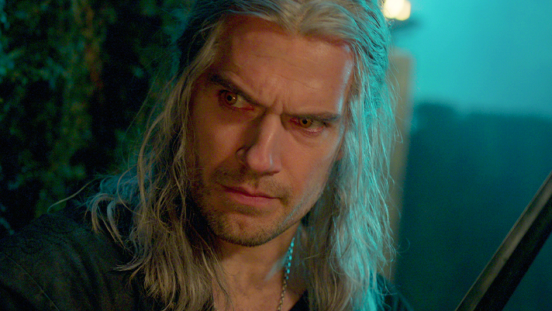 Geralt (Henry Cavill) seeks information in The Witcher Season 3 Episode 1 "Shaerrawedd" (2023), Netflix