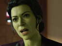 Jennifer Walters (Tatiana Maslany) makes her case against Leap-Frog in She-Hulk: Attorney at Law Season 1 Episode 8 "Ribbit and Rip It" (2022), Marvel Entertainment
