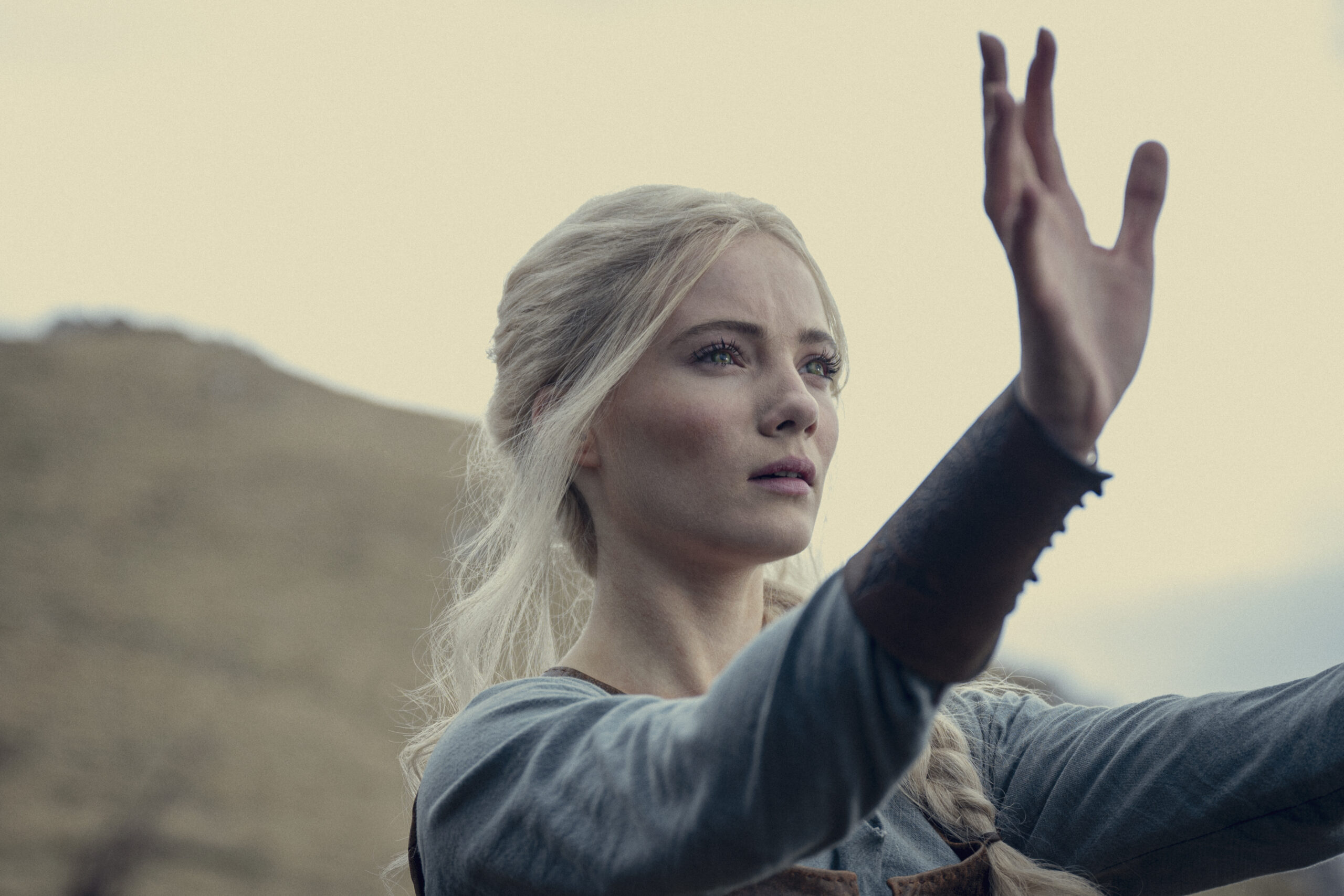 Ciri (Freya Allan) embraces her magicks in The Witcher Season 3 Episode 1 "Shaerrawedd" (2023), Netflix