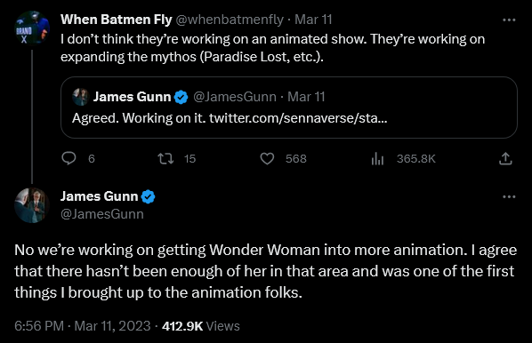 James Gunn weighs in on DC Studios' plans for Wonder Woman
