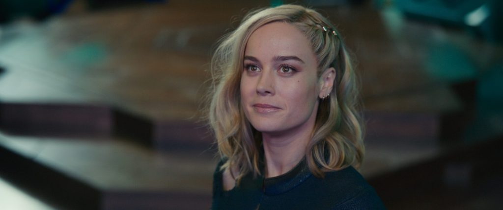 Brie Larson as Captain Marvel in MCU's The Marvels