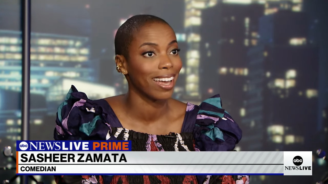 Sasheer Zamata talks her new special The First Woman with ABC News' Linsey Davis