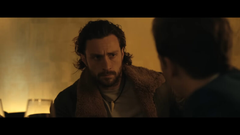 Kraven (Aaron-Taylor Johnson) reflects on his past in Kraven the Hunter (2023), Sony Pictures