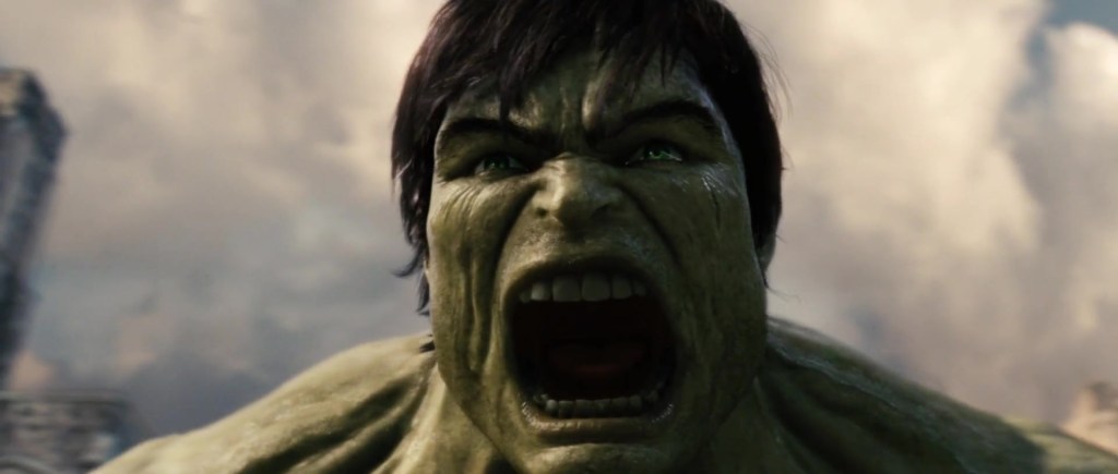 The Hulk (Edward Norton) makes his silver screen debut in The Incredible Hulk (2009), Marvel Entertainment