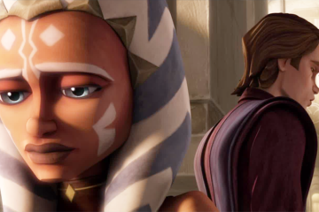 Ahsoka (Ashley Eckstein) informs Anakin (Matt Lanter) that she wants to follow her own path in Star Wars: The Clone Wars Season 5 Episode 20 "The Wrong Jedi" (2013), Lucasfilm Animation