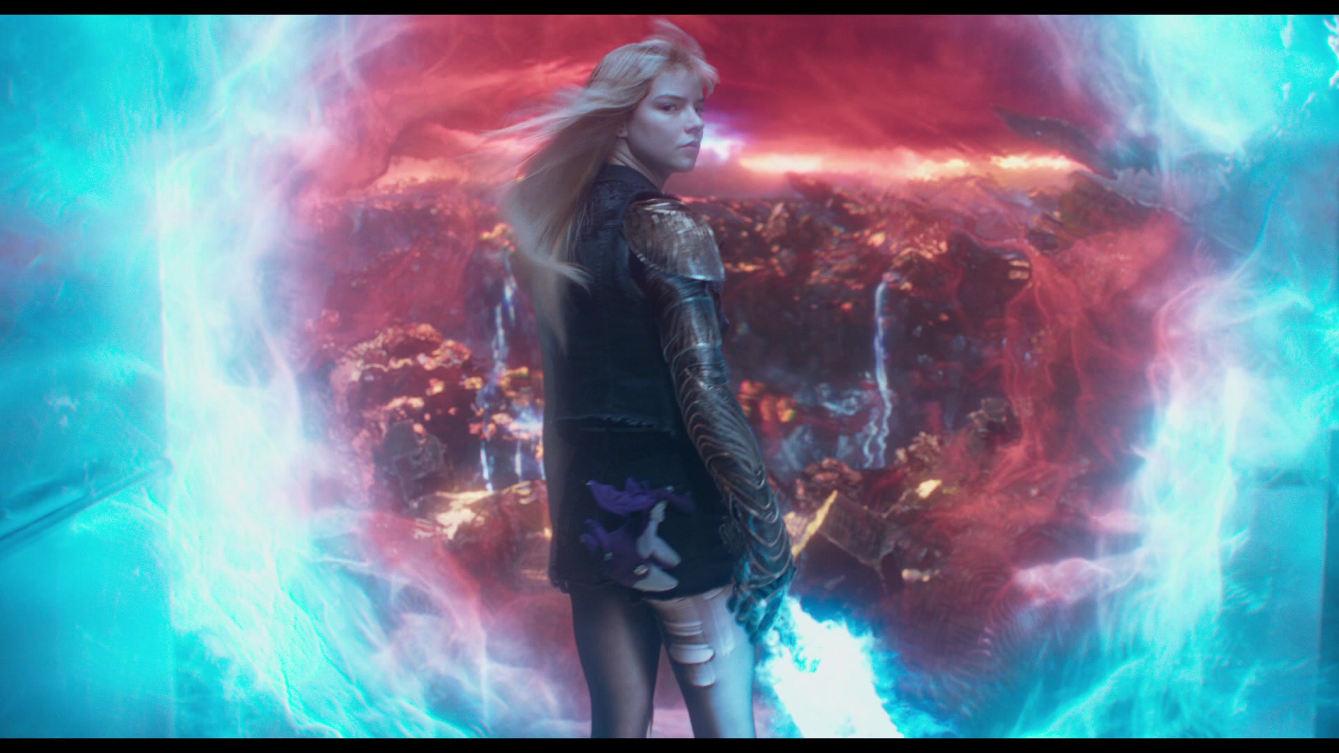 Magik (Anya Taylor-Joy) slices into Limboin The New Mutants (2020), Marvel Entertainment