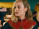 Carol Danvers (Brie Larson) discovers her powers are on the fritz in The Marvels (2023), Marvel Entertainment