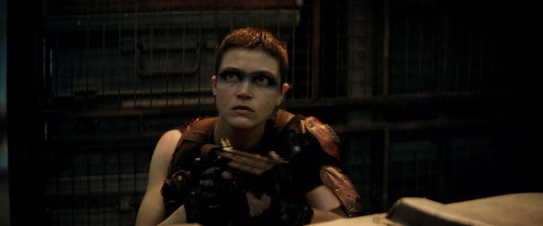 Rebel Moon. E. Duffy as Milius in Rebel Moon. Cr. Netflix ©2023