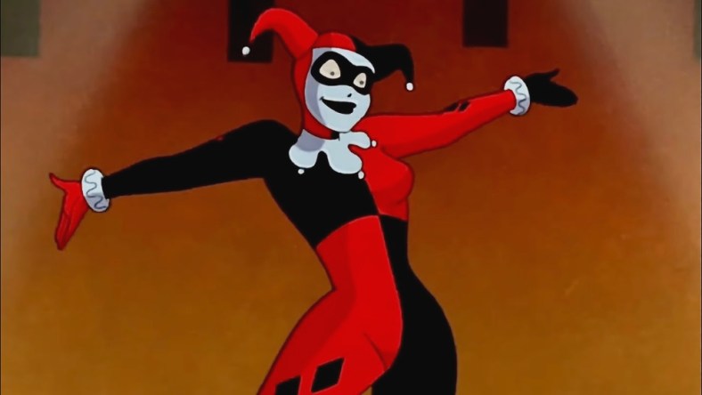 Harley Quinn arrives