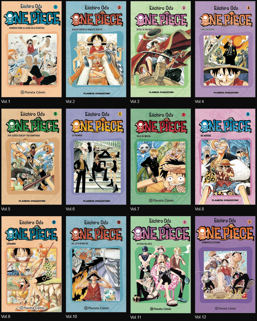 12 volumes de One Piece estão disponíveis online e em português