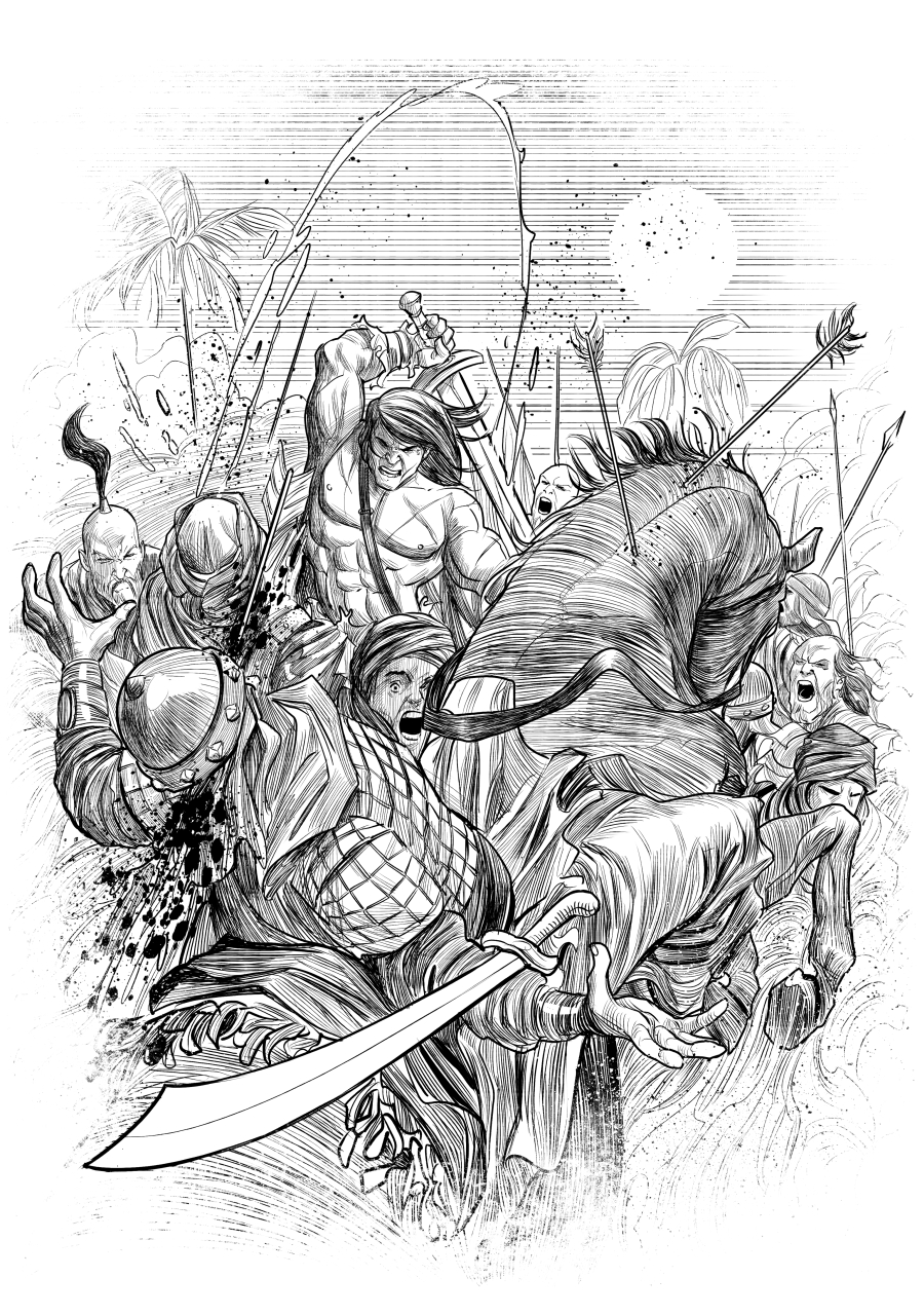 Exclusive Get Your First Look At Chuck Dixon's Second Conan The