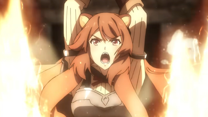 Raphtilia's (CV: Asami Seto) prepares to unleash her rage in The Rising of the Shield Hero Season 3 (2023), Kinema Citrus