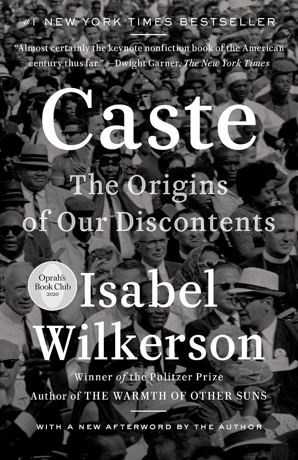 The cover to Isabel Wilkerson's 'Caste: The Origins of Our Discontents' (2020), Penguin Random House
