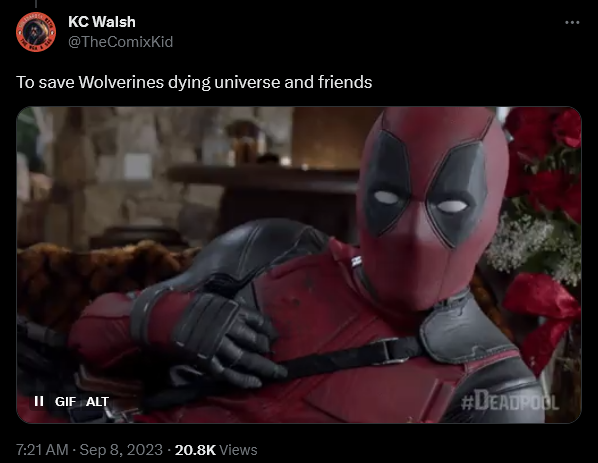 K.C. Walsh weighs in on the potential plot of 'Deadpool 3',