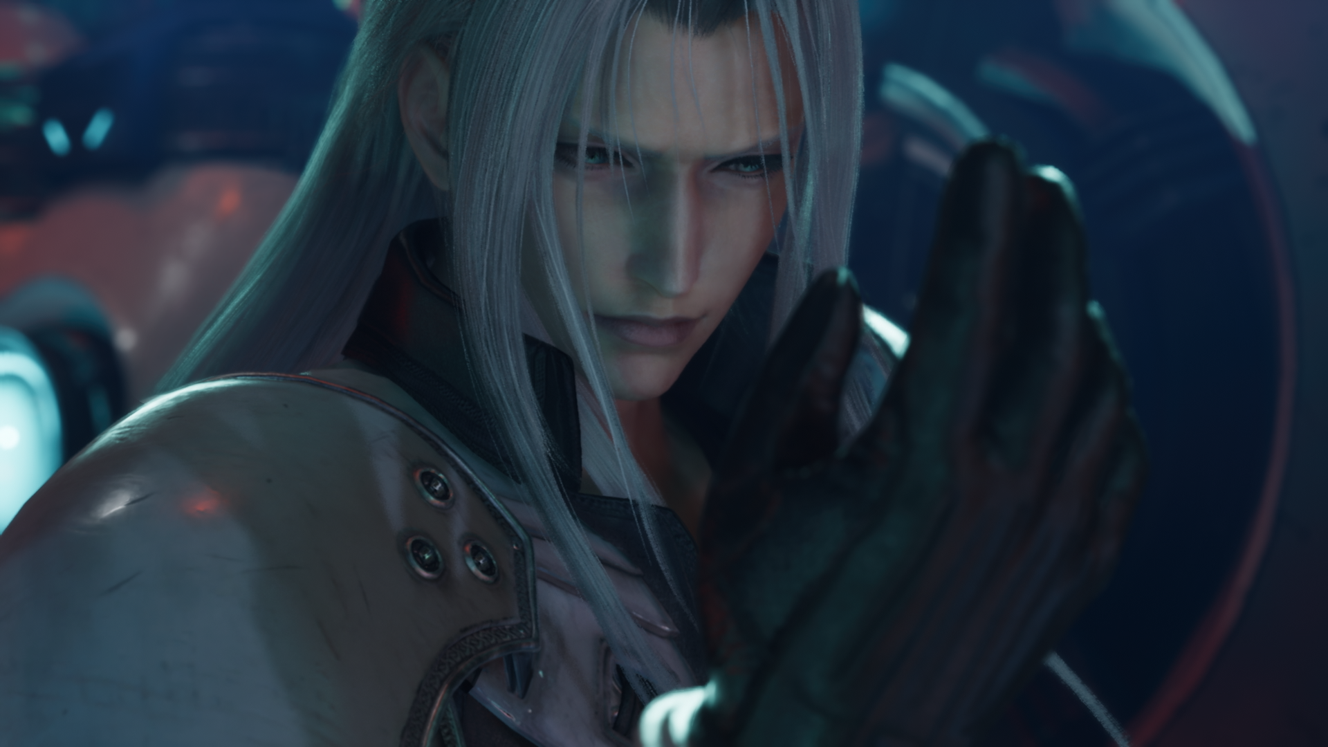 Sephiroth (Toshiyuki Morikawa) questiona sua existência em Final Fantasy VII Rebirth (2023), Square Enix