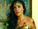 Wonder Woman (Gal Gadot) is stunned to see Cheetah (Kristen Wiig) appear in the White House in Wonder Woman 1984 (2020), Warner Bros. Pictures