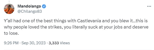 castlevania critic