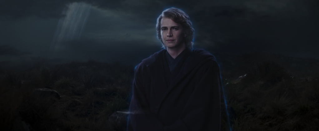 Hayden Christensen as Force Ghost Anakin Skywalker in Ahsoka (2023), Lucasfilm