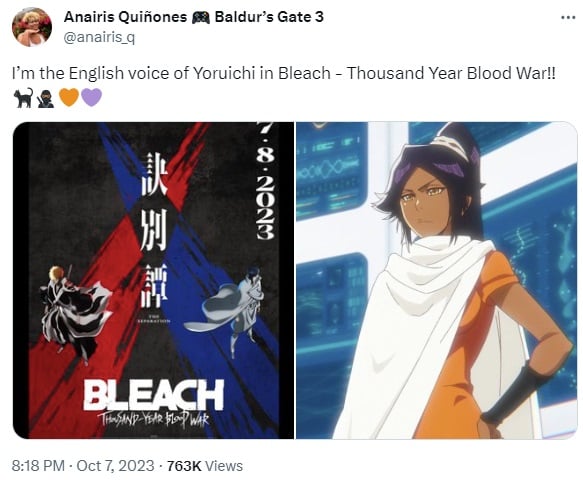 Why Did Anairis Quiñones Get Replaced on 'Bleach?