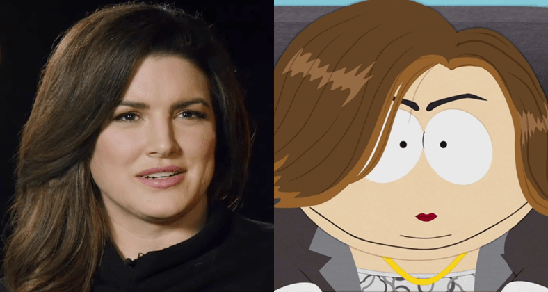 Gina Carano recounts her firing from Disney on The Ben Shapiro Show Sunday Special Ep. 111 / Cartman Kennedy (Trey Parker) demands that the next Disney movie has a gay female lead in South Park: Joining the Panderverse (2023), Paramount