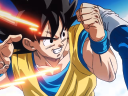 Goku (Masako Nozawa) blocks a blow from Vegeta (Ryō Horikawa) in Dragon Ball Daima (2024), Toei Animation