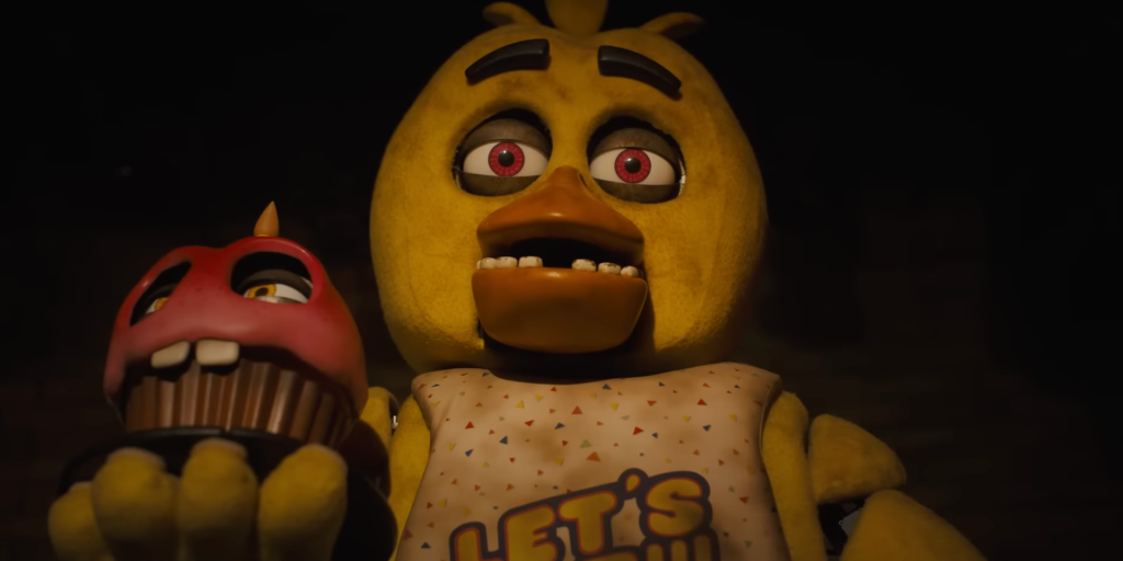 Jessica Weiss as Chica in Five Nights At Freddy's (2023), Blumhouse Productions 2