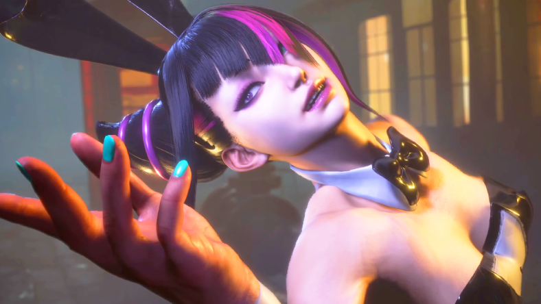 Modder Remy2Fang gives Juri a classic bunny outfit in Street Fighter 6 (2023), Capcom