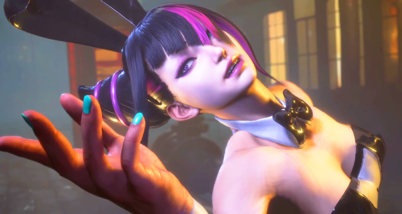 Modder Remy2Fang gives Juri a classic bunny outfit in Street Fighter 6 (2023), Capcom