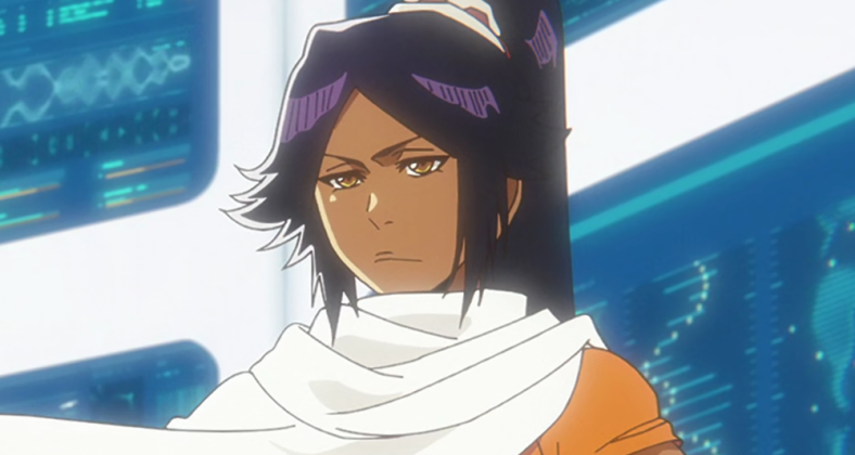 Yoruichi Shihouin (Wendee Lee) unveils her latest weapon in Bleach: Thousand-Year Blood War Episode 22 "Marching Out The Zombies" (2023), Pierrot
